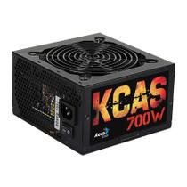 Fonte Aerocool, 700W, 80 Plus Bronze, Sem Cabos, Preto -700 EN53381