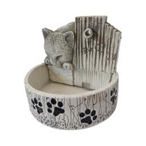 Fonte Água Gatos Cascata Resina Decoração 110v/220v Fonte Água Gatos Cascata Resina Decoração 110v/220v