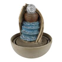Fonte Agua Sydney Resina Decoração Jardim Sala 110v/220v Fonte Agua Sydney Resina Decoração Jardim Sala 110v/220v