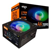 Fonte Aigo AK700 Pro ATX 700W Real PFC Ativo 220V