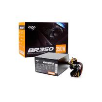 Fonte Aigo Real Br350 Atx 350W Bivolt Preto