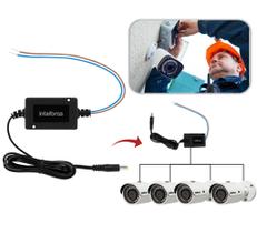 Fonte Alimentação 12v 1a Intelbras Ef 1201+ Aut Ac/dc 12,8v