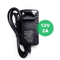Fonte Alimentação 12V 2A Bivolt Automática Para Fita LED Plug P4 Adapter JSY1220 TB0154