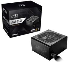 Fonte ASROCK PRO 850W 80 PLUS GOLD ATX 3.1 - PRO-850G Fonte ASROCK PRO 850W 80 PLUS GOLD ATX 3.1 - PRO-850G