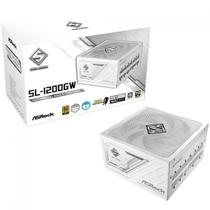 Fonte ASRock Steel Legend White, 1200W, 80 Plus Gold, Cybenetics Platinum, Full Modular, ATX 3.1, PCIe 5.1, Branco, SL-1200GW Fonte ASRock Steel Legend White, 1200W, 80 Plus Gold, Cybenetics Platinum, Full Modular, ATX 3.1, PCIe 5.1, Branco, SL-1200GW