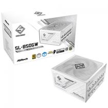 Fonte ASRock Steel Legend White, 850W, 80 Plus Gold, Cybenetics Platinum, Full Modular, ATX 3.1, PCIe 5.1, Branco, SL-850GW