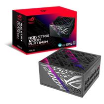 Fonte ASUS ROG Strix, 1200W, 80 Plus Platinum, Modular, PFC Ativo, Preta - 90YE00W0-B0NA00 Fonte ASUS ROG Strix, 1200W, 80 Plus Platinum, Modular, PFC Ativo, Preta - 90YE00W0-B0NA00
