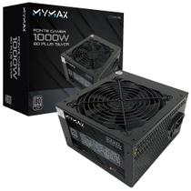 Fonte ATX 1000W 80 Plus Silver - PFC Ativo - MYMAX