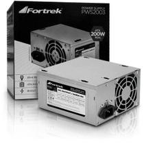 Fonte Atx 200W Fortrek Pra Computador Bateria E Entre Outro