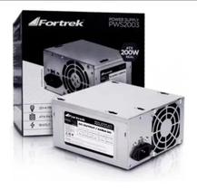 Fonte Atx 200w Real Fortrek Pws-2003 Prata Bivolt Fonte Atx 200w Real Fortrek Pws-2003 Prata Bivolt