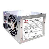 Fonte ATX 200W Sem Cabo Cinza PS-200V4 Seletor Bivolt C3Plus