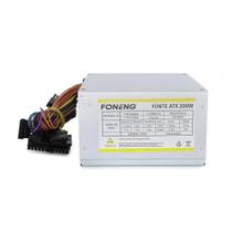 FONTE ATX 200W SEM CABO HDW003 Potência e Confiabilidade!
