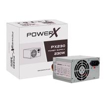 Fonte atx 230w px230 24p com cabo power x - Powerx Fonte atx 230w px230 24p com cabo power x - Powerx