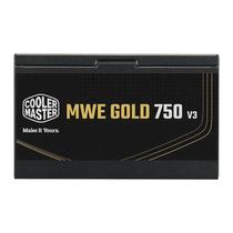 Fonte Atx 3.1 750W 80 Plus Gold Cooler Master Mwe V3 Pfc Ativo S/ Cabo de Força Fonte Atx 3.1 750W 80 Plus Gold Cooler Master Mwe V3 Pfc Ativo S/ Cabo de Força