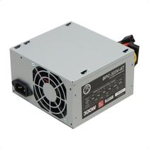 Fonte ATX 300W Real BrazilPC Bivolt Automático 24 Pinos BPC 323VAT OEM