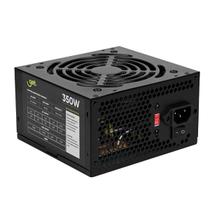 Fonte ATX 350W Real com Cabo de Força Bivolt Preto GET