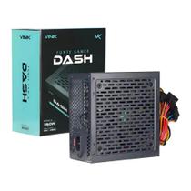 Fonte Atx 350w Vinik Dash Vfg350w9v2 Para Gabinete Cor Preto