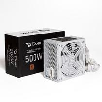 Fonte atx 500w 80 plus bronze duex dx 500fse+ branca Fonte atx 500w 80 plus bronze duex dx 500fse+ branca