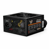 Fonte atx 500w c/ cabo fnx power supply fnxfa/500