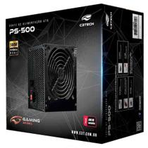 Fonte ATX - 500W - C3 Tech - Preta - PS-500BK