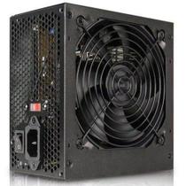 Fonte Atx 500w Gamer Ultra Silence Pc Gamer Bivolt 110v/220v Cor Preto
