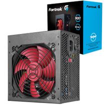 Fonte ATX 500W PC Fortrek Crusader Voltagem 115-230V 60Hz Para Computador Gamer