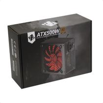 Fonte ATX 500W Tronos Tr/500-80PLUS 24 Pinos C/ PFC Ativo - Bronze