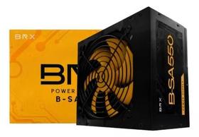 Fonte Atx 550w Automática Brx B-SA550W Automática Pfc Ativo