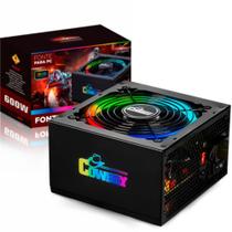 Fonte atx 600w knup kp-535rgb Fonte atx 600w knup kp-535rgb