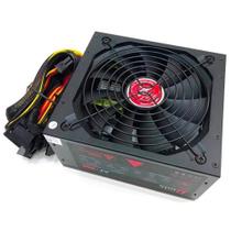 Fonte Atx 600W Reais 24Pino + 6 Sata 115-230 Chaveada Af-600
