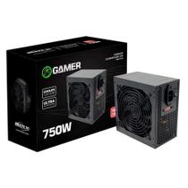 Fonte Atx 750w Real Brazilpc Bpc/7400-b 24 Pinos - Brazil Pc