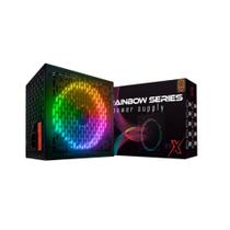 Fonte atx 800w rainbow rgb automatica brx 80 plus bronze