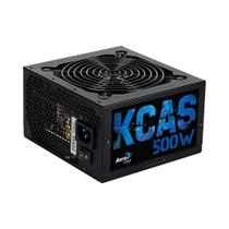 Fonte ATX Aerocool KCAS 500W 80 Plus Bronze PFC - FT0082