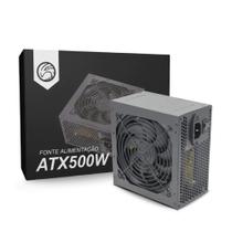 Fonte ATX Brazil PC BPC/500PFCA APFC 500W Fonte ATX Brazil PC BPC/500PFCA APFC 500W