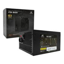 Fonte ATX C3Tech PS-500BK, 500W Real, Bivolt Manual, Preto