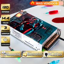 Fonte Automotiva 120A 200A 14.4V Cheque Mate EDIÇÃO LIMITADA Som Automotivo
