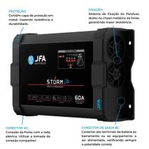 Fonte Automotiva Carregador Bateria Storm Lite 60A Jfa