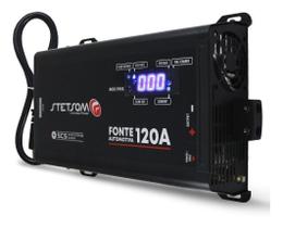 Fonte Automotiva Digital 12v Stetsom 120a Carregador Digital Fonte Automotiva Digital 12v Stetsom 120a Carregador Digital