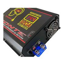 Fonte Automotiva Intelignete ConectSom 120 amperes Bivolt carregador de bateria