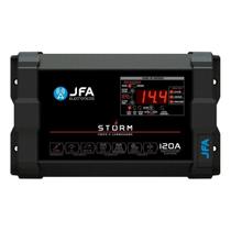 Fonte Automotiva JFA Storm 120A Bivolt Voltímetro Amperímetro Com Diagnóstico de Bateria