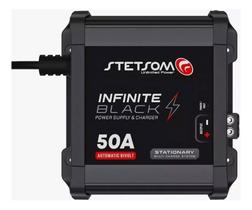 Fonte Automotiva Stetsom Infinite 50a Bivolt Carregador Black