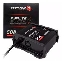Fonte Automotiva Stetsom Infinite Black 50a Bivolt Carregador