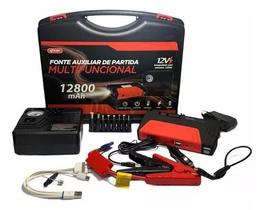 Fonte Auxiliar De Partida Portátil Veicular Compressor Ar