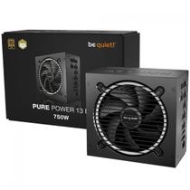 Fonte Be Quiet Pure Power 13 M, 750W, 80 Plus Gold, PFC Ativo, Full Modular, Preto, BP026BR Fonte Be Quiet Pure Power 13 M, 750W, 80 Plus Gold, PFC Ativo, Full Modular, Preto, BP026BR