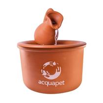 Fonte Bebedouro Acquapet De Cerâmica Com Jarro Para Gatos 2L Fonte Bebedouro Acquapet De Cerâmica Com Jarro Para Gatos 2L