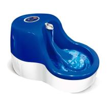 Fonte Bebedouro Automático Bivolt Azul Furacão Pet 768