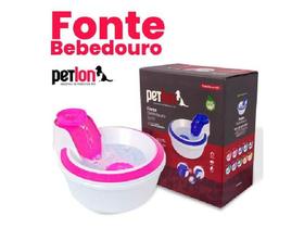 Fonte Bebedouro Cães Gatos Filtro 2l Petlon Água Elétrico