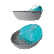 Fonte bebedouro e purificador fonte petit azul tiffany 110v - 2lt - Plastpet