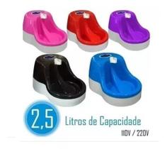 Fonte Bebedouro Para Gatos Água Corrente Azul 110v Furacão Pet 0233