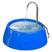 Fonte Bebedouro Para Gatos E Cães Automático Little Bivolt 1 Litro Azul